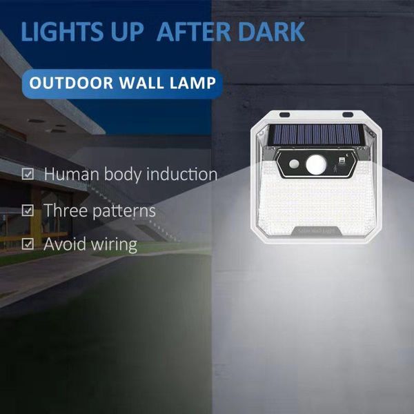 solar lamps 148ledd lamp beads garden waterproof wall outdoor household human body induction flood light
solar lamps 148ledd lamp beads garden waterproof wall outdoor household human body induction flood light
