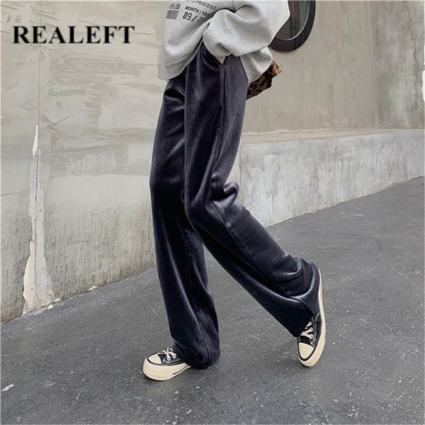 women's pants & capris realeft thicken velvet warm wide leg black high waist korean ol style suit casual loose trouser, Black;white
women's pants & capris realeft thicken velvet warm wide leg black high waist korean ol style suit casual loose trouser, Black;white