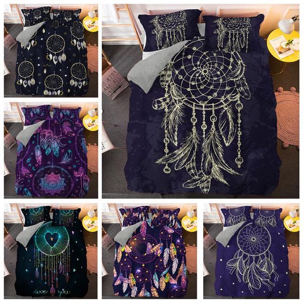 bedding sets dream-catcher duvet cover set twin size bohemia feather home textiles king bed linen for adults kids 2/3pcs
bedding sets dream-catcher duvet cover set twin size bohemia feather home textiles king bed linen for adults kids 2/3pcs