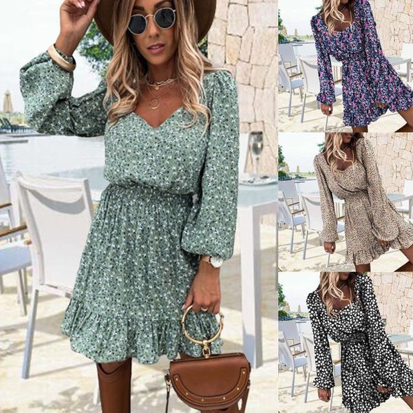 casual dresses fashion women spring autumn a-line dress for streetwear patchwork design v-neck long sleeve elastic waist slim mini, Black;gray
casual dresses fashion women spring autumn a-line dress for streetwear patchwork design v-neck long sleeve elastic waist slim mini, Black;gray