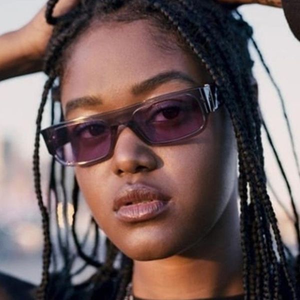 sunglasses retro small rectangle woman fashion champagne purple eyewear trending men sun glasses shades uv400, White;black
sunglasses retro small rectangle woman fashion champagne purple eyewear trending men sun glasses shades uv400, White;black