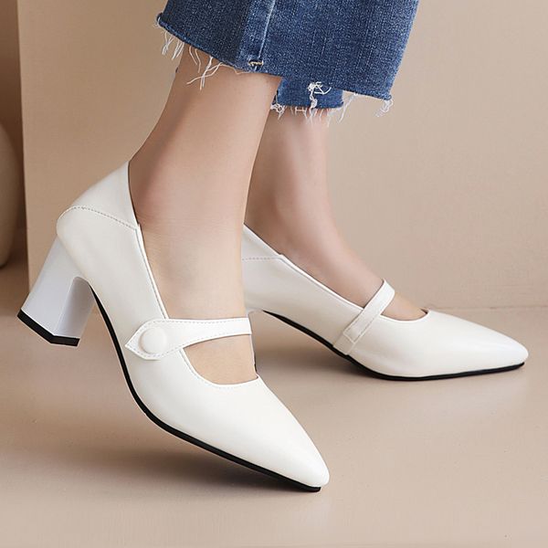finger pointed, fat fashionable and elegant set of high heels big, super size flat mouth sweet working shoes kzq0, Black
finger pointed, fat fashionable and elegant set of high heels big, super size flat mouth sweet working shoes kzq0, Black