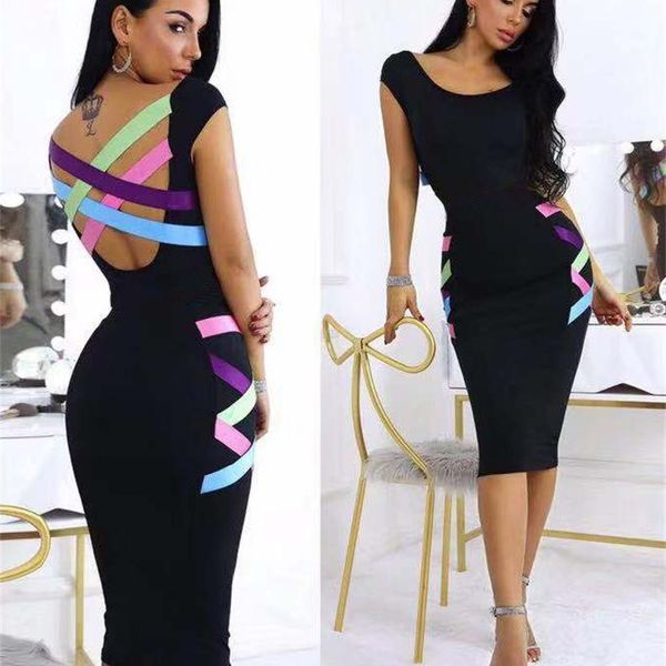 bandage dress backless lace up multicolor mini pencil celebrity lady dress sleeveless strappy bodycon casual dobanmbd 210309, Black;gray
bandage dress backless lace up multicolor mini pencil celebrity lady dress sleeveless strappy bodycon casual dobanmbd 210309, Black;gray