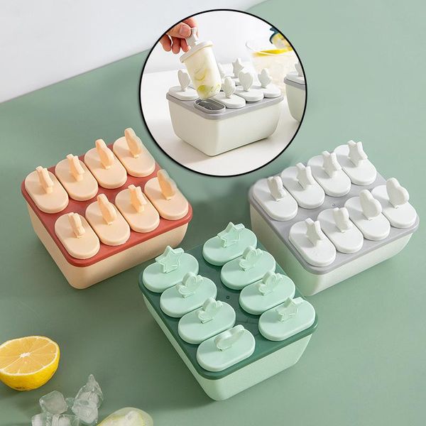 baking moulds 8 cavity reusable plastic mini ice pops mold cream maker popsicles molds baby diy food supplement tool clh@8
baking moulds 8 cavity reusable plastic mini ice pops mold cream maker popsicles molds baby diy food supplement tool clh@8