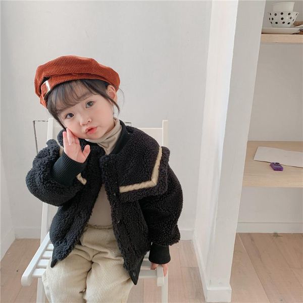 jackets children's wool sweater thicken korean clothing 2021 winter boys' padded jacket college style, Blue;gray
jackets children's wool sweater thicken korean clothing 2021 winter boys' padded jacket college style, Blue;gray