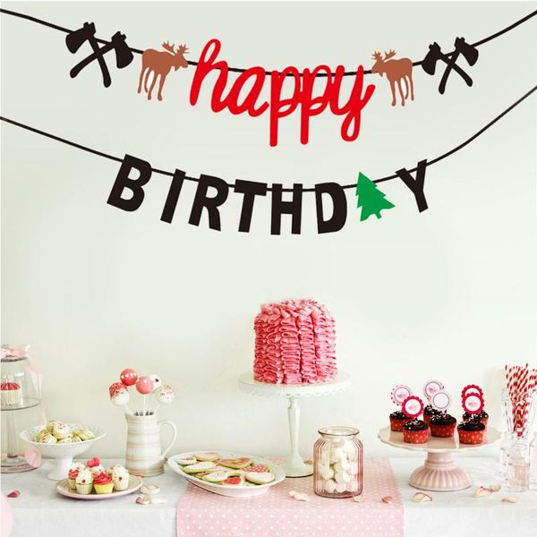 party decoration timberjack theme banner streamer letter flag cartoon animals bunting hanging #q8
party decoration timberjack theme banner streamer letter flag cartoon animals bunting hanging #q8