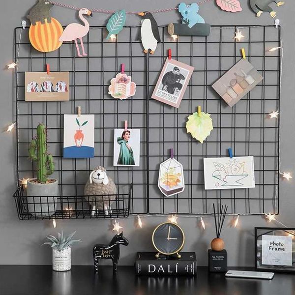 other home decor ins nordic wall decoration iron grid po frame postcards diy art display storage rack holder shelf organizer
other home decor ins nordic wall decoration iron grid po frame postcards diy art display storage rack holder shelf organizer