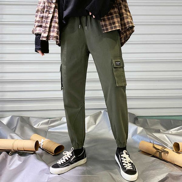 men's pants men full cotton solid trousers fit spring slim casual long pantalones male jogger g6do, Black
men's pants men full cotton solid trousers fit spring slim casual long pantalones male jogger g6do, Black