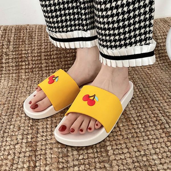 slippers 3 color summer slides women cute fruit cherry beach flip flops ladies casual slip on flat solid indoor bathroom sandals, Black
slippers 3 color summer slides women cute fruit cherry beach flip flops ladies casual slip on flat solid indoor bathroom sandals, Black