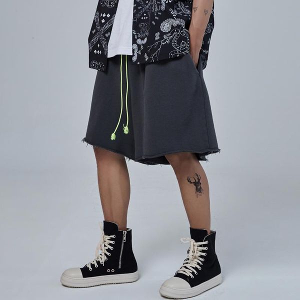 men's shorts arnodefrance washed retro summer casual mens high street drawstring oversize track hip hop loose knee length pants, White;black
men's shorts arnodefrance washed retro summer casual mens high street drawstring oversize track hip hop loose knee length pants, White;black