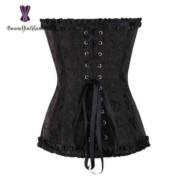 nxy set vintage women lingerie lace trimmed corselet steel boned ovetbust corset pleated corsets and bustiers size -xxl 8101# 1129, Red;black
nxy set vintage women lingerie lace trimmed corselet steel boned ovetbust corset pleated corsets and bustiers size -xxl 8101# 1129, Red;black