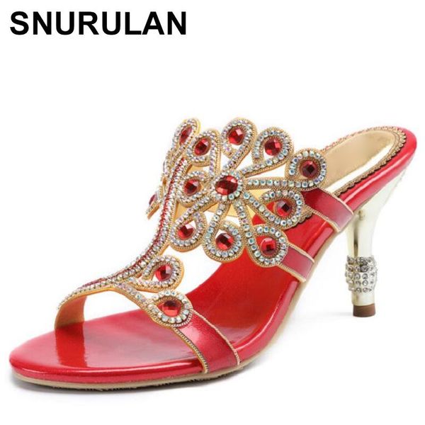slippers snurulan women's spicy made of genuine leather with a thin high heel rhinestones; summer shoes an open toe, Black
slippers snurulan women's spicy made of genuine leather with a thin high heel rhinestones; summer shoes an open toe, Black