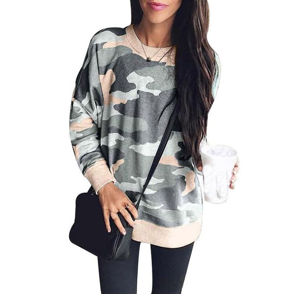 women's hoodies & sweatshirts women 2021 arrival casual long sleeve harajuku camouflage hoodie pullover felpe donna s-5xl, Black
women's hoodies & sweatshirts women 2021 arrival casual long sleeve harajuku camouflage hoodie pullover felpe donna s-5xl, Black