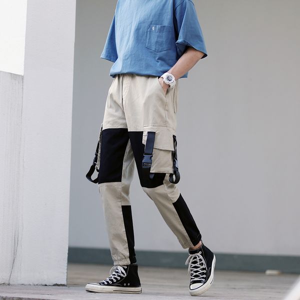 2021 new harajuku cotton patchwork pockets cargo harem mens hip hop casual jogger tatical trousers fashion streetwear male pants 6mg8 4l9g, Black
2021 new harajuku cotton patchwork pockets cargo harem mens hip hop casual jogger tatical trousers fashion streetwear male pants 6mg8 4l9g, Black