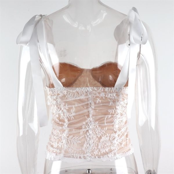 garden lace camisole women summer sweet bow tie up strap corset-style backless ruched mesh cropped white s
garden lace camisole women summer sweet bow tie up strap corset-style backless ruched mesh cropped white s