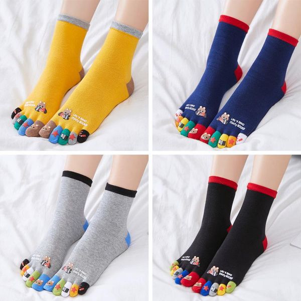 men's socks autumn and winter five finger men women cotton color cartoon odor proof thick medium tube 5 toe lovers sock, Black
men's socks autumn and winter five finger men women cotton color cartoon odor proof thick medium tube 5 toe lovers sock, Black