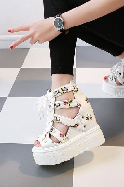 bottom water defence woman thick heel new shoes shoe season air platform woman cake, Black
bottom water defence woman thick heel new shoes shoe season air platform woman cake, Black