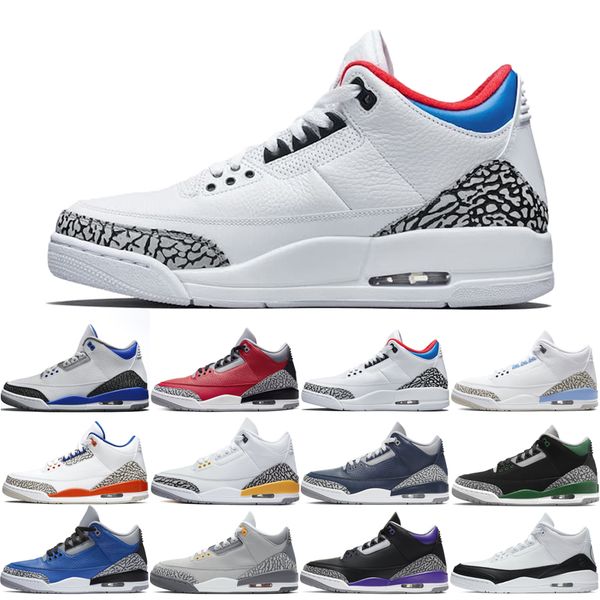 3s 3 basketball shoes man woman blue cement cool grey court purple knicks laser orange midnight navy pine green red cement size 36-45 traine
3s 3 basketball shoes man woman blue cement cool grey court purple knicks laser orange midnight navy pine green red cement size 36-45 traine