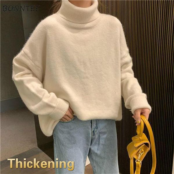 women's sweaters women ulzzang simple elegant pure beige trendy thicker winter femme knitwear vintage all-match schoolgirls ins pullove, White;black
women's sweaters women ulzzang simple elegant pure beige trendy thicker winter femme knitwear vintage all-match schoolgirls ins pullove, White;black
