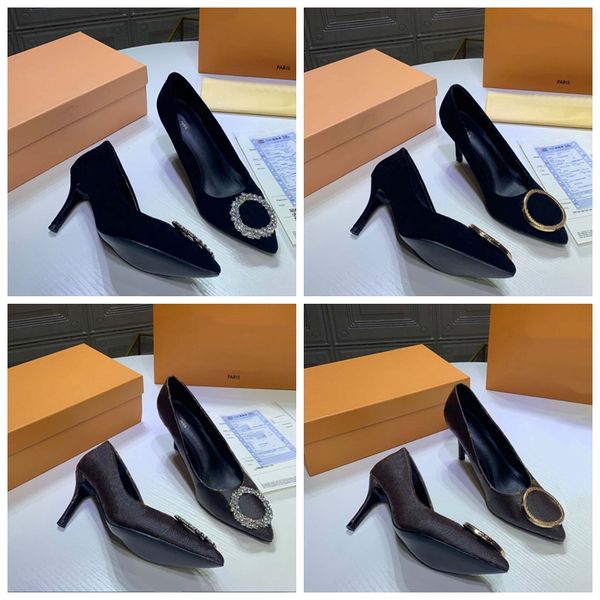 fashion designer heels womens shoes bottom high heel classical brown leather pointed toes pumps dress shoe 05, Black
fashion designer heels womens shoes bottom high heel classical brown leather pointed toes pumps dress shoe 05, Black