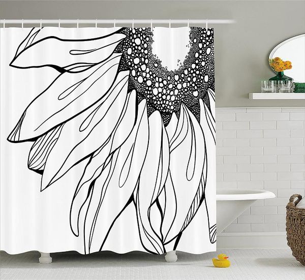 shower curtains doodle curtain part of a sunflower in black and white botanical garden agricultural growth theme bathroom
shower curtains doodle curtain part of a sunflower in black and white botanical garden agricultural growth theme bathroom