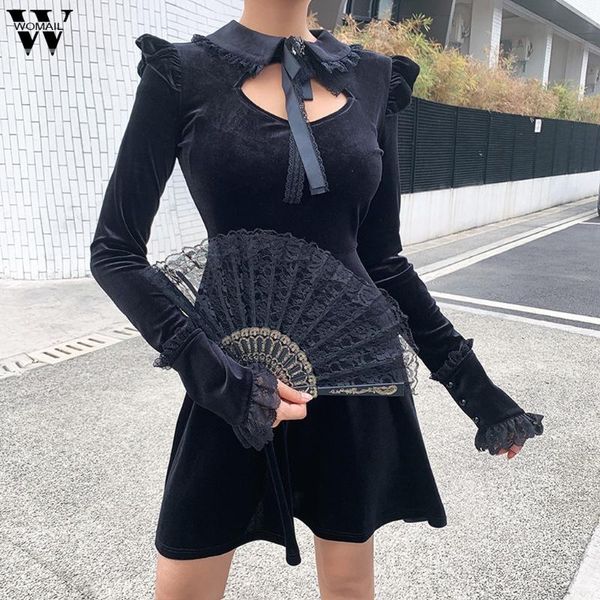 casual dresses womail dress women lolita elegant party black evening gothic bow collar pleated laceup goth vintage female night vestido, Black;gray
casual dresses womail dress women lolita elegant party black evening gothic bow collar pleated laceup goth vintage female night vestido, Black;gray