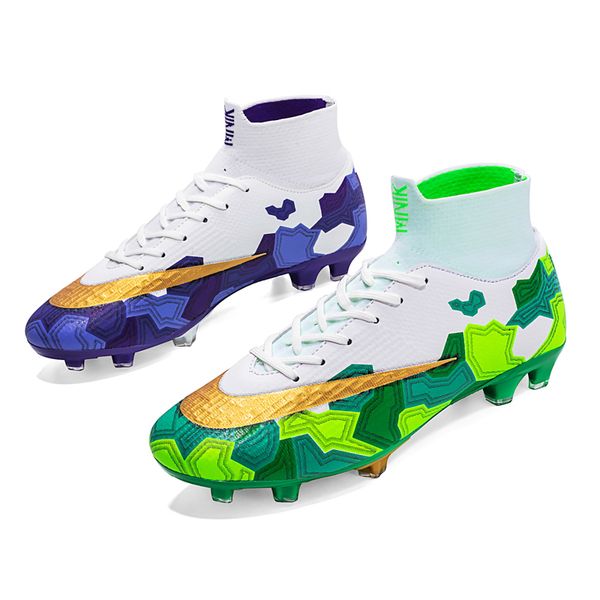 football boots men professional brand soccer shoes boys outdoor sport sneakers high ankle training cleats fustal botas hombre
football boots men professional brand soccer shoes boys outdoor sport sneakers high ankle training cleats fustal botas hombre