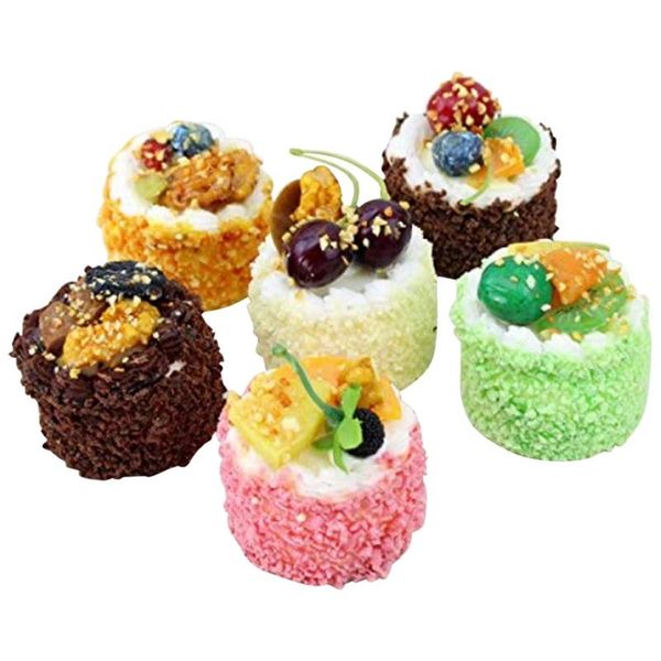 novelty items 6pcs artificial simulation cake,realistic cupcake bread dessert model fake display cake pography prop home decoration
novelty items 6pcs artificial simulation cake,realistic cupcake bread dessert model fake display cake pography prop home decoration