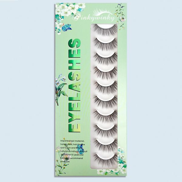 10 pairs false eyelashes dramatic lashes handmade criss-cross fake eyelash extension natural long 3d mink lashes maquiagem
10 pairs false eyelashes dramatic lashes handmade criss-cross fake eyelash extension natural long 3d mink lashes maquiagem
