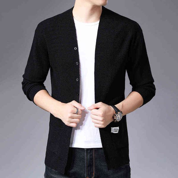 luxury party jackets spring and autumn knitted men's loose korean large sweater cardigan et, Black
luxury party jackets spring and autumn knitted men's loose korean large sweater cardigan et, Black