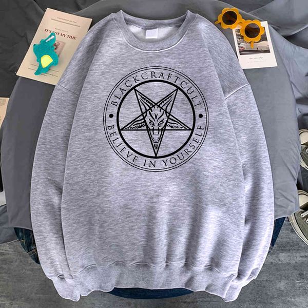 men's round neck hoodie, soft wool casual wear, printed with "hidden satan", punk harajuku style, Black
men's round neck hoodie, soft wool casual wear, printed with "hidden satan", punk harajuku style, Black