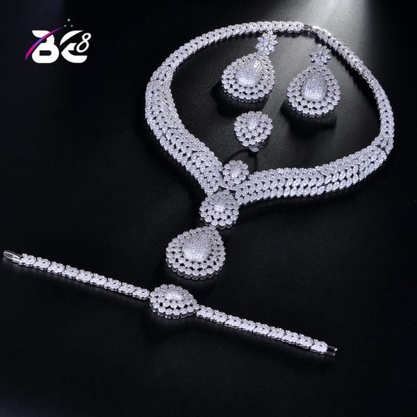 earrings & necklace be 8 design luxury zircon water drop shape pendant set for women,party/jewelry wedding s177, Silver
earrings & necklace be 8 design luxury zircon water drop shape pendant set for women,party/jewelry wedding s177, Silver