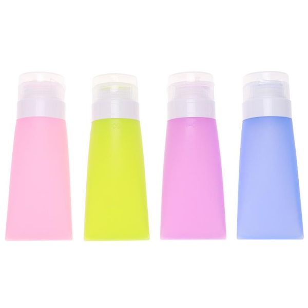 4pcs 60ml empty silicone portable subpackaging bottles refillable colorful storage container for cosmetic production(1pc in each
4pcs 60ml empty silicone portable subpackaging bottles refillable colorful storage container for cosmetic production(1pc in each