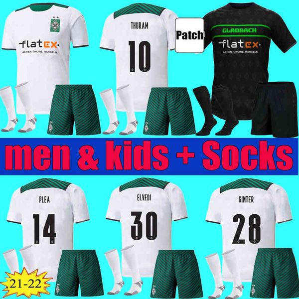men kids 2021 2022 borussia monchengladbach soccer jerseys kits 21 22 plea thuram ginter bensebaini herrmann embolo football shirts fu, Black
men kids 2021 2022 borussia monchengladbach soccer jerseys kits 21 22 plea thuram ginter bensebaini herrmann embolo football shirts fu, Black