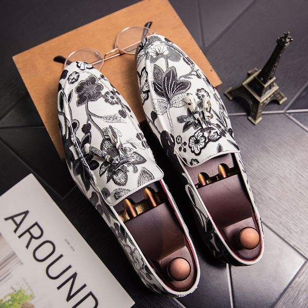 Mens Smooth Tassel Loafer Print Leather Platform Pointed Toe Male Driving Shoes Italian Handmade Red White Moccasins, Red fjgl3
Mens Smooth Tassel Loafer Print Leather Platform Pointed Toe Male Driving Shoes Italian Handmade Red White Moccasins, Red fjgl3