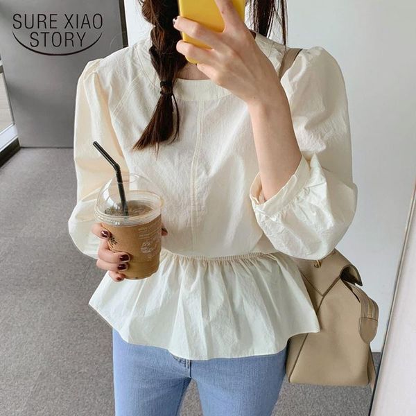 women's blouses & shirts 2021 fall long sleeve shirt women apricot blouse ruffle sashes casual clothes chemisier femme 10102, White
women's blouses & shirts 2021 fall long sleeve shirt women apricot blouse ruffle sashes casual clothes chemisier femme 10102, White