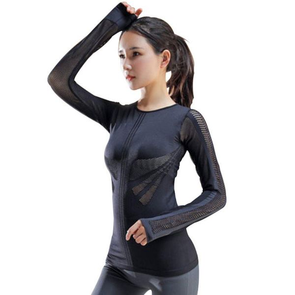 yoga outfits sports long sleeve hollow-out mesh elastic breathable quick drying t-shirt tees outdoor running fitness apparel sportswear, White;red
yoga outfits sports long sleeve hollow-out mesh elastic breathable quick drying t-shirt tees outdoor running fitness apparel sportswear, White;red