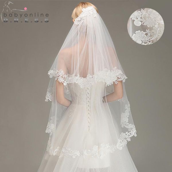 bridal veils voile mariage 1.5m lace edge short wedding veil with comb two layers tulle accessories veu de noiva, Black
bridal veils voile mariage 1.5m lace edge short wedding veil with comb two layers tulle accessories veu de noiva, Black