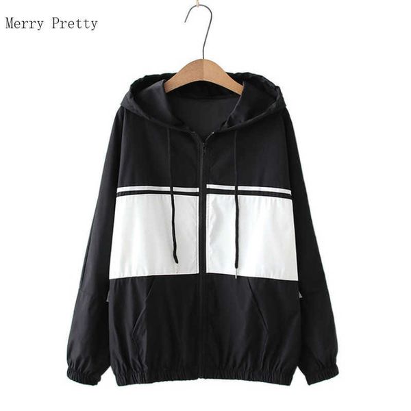 letter print patchwork zipper thin women jacket summer vintage full sleeve casual ladies pockets hooded outwear 210526, Black;brown
letter print patchwork zipper thin women jacket summer vintage full sleeve casual ladies pockets hooded outwear 210526, Black;brown