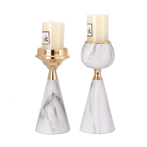 metal iron candltick modern european style imitation marble candltick living room table tableornaments
metal iron candltick modern european style imitation marble candltick living room table tableornaments