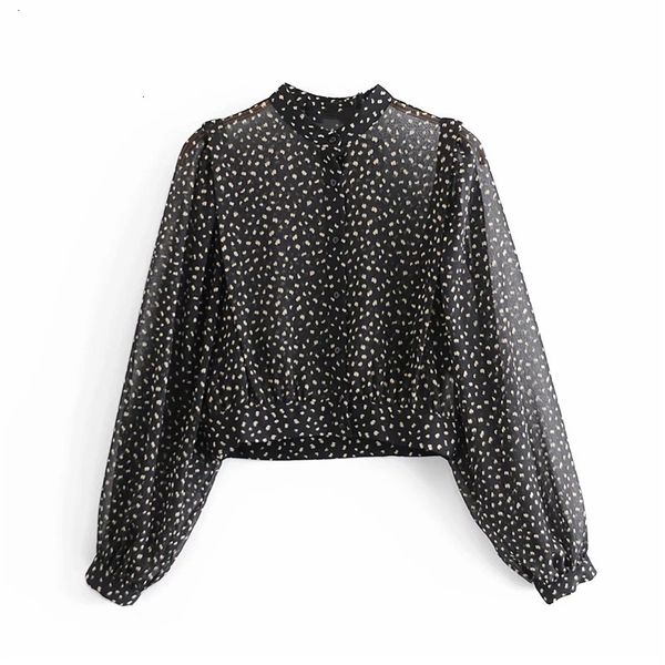 Black 2021 New Printed Semi Sheer Crop Top Woman Long Puff Sleeve Chiffon Blouse Women Vintage Button Up Sexy Ladies Tops 5avw OBL8, White
Black 2021 New Printed Semi Sheer Crop Top Woman Long Puff Sleeve Chiffon Blouse Women Vintage Button Up Sexy Ladies Tops 5avw OBL8, White