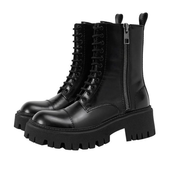 boots ankle women winter black shoes british style thick-soled lace-up motorcycle ladies short increase non-slip booties
boots ankle women winter black shoes british style thick-soled lace-up motorcycle ladies short increase non-slip booties