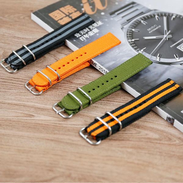 watch bands nylon canvas strap accessories thick soft waterproof sweat-proof not stab 24 mm men's ladies, Black;brown
watch bands nylon canvas strap accessories thick soft waterproof sweat-proof not stab 24 mm men's ladies, Black;brown