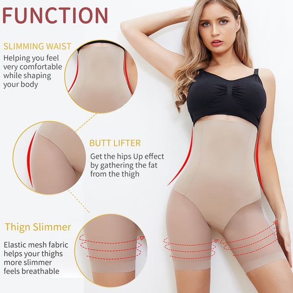 high waist butt lifter tummy control panties shapewear body shaper underwear thigh slimmers shapers seamless slim panty shorts, Black
high waist butt lifter tummy control panties shapewear body shaper underwear thigh slimmers shapers seamless slim panty shorts, Black