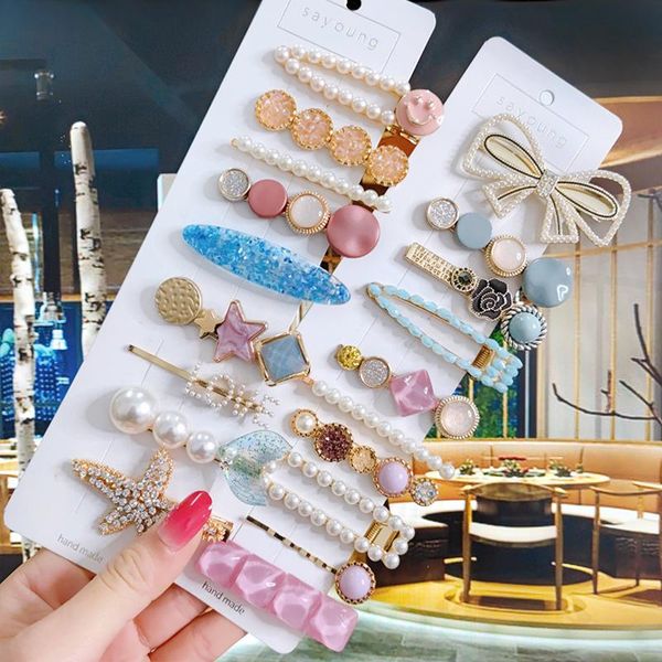 hair accessories women barrettes set jewelry fashion acrylic simulated pearl hairpins clips for girl letter flower hairgrip 2021
hair accessories women barrettes set jewelry fashion acrylic simulated pearl hairpins clips for girl letter flower hairgrip 2021