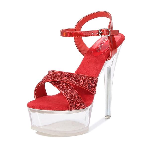 sandals car model catwalk pole dance shoes women's large size nightclub sandals super high heel platform, Black
sandals car model catwalk pole dance shoes women's large size nightclub sandals super high heel platform, Black