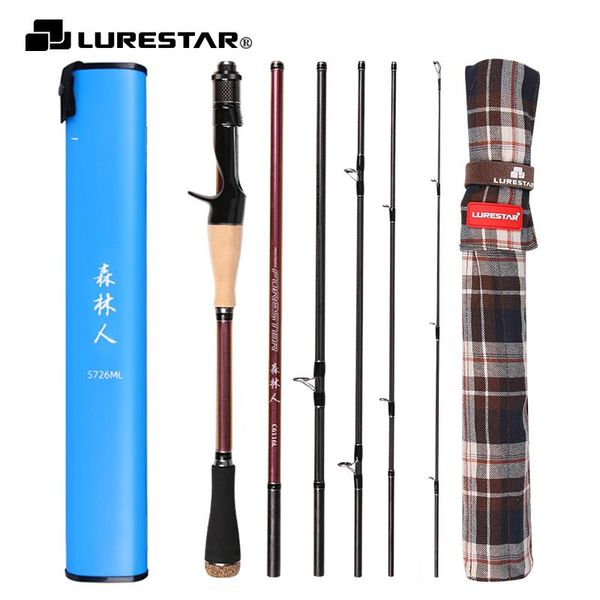 boat fishing rods lurestar 2021 l ml 6 sections carbon fiber spinning/casting lure ultralight rod tackle with travel bag pole
boat fishing rods lurestar 2021 l ml 6 sections carbon fiber spinning/casting lure ultralight rod tackle with travel bag pole