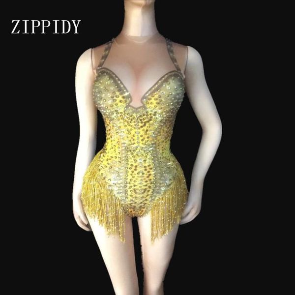 women's jumpsuits & rompers gold fringe leotard nude spandex one piece rhinestones costume stage performance dance wear singer pole dan, Black;white
women's jumpsuits & rompers gold fringe leotard nude spandex one piece rhinestones costume stage performance dance wear singer pole dan, Black;white