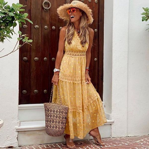 casual dresses vacation polka dot dress women chiffon cover up capes outing sarong tunics lady sleeveless streetwear boho beach midi, Black;gray
casual dresses vacation polka dot dress women chiffon cover up capes outing sarong tunics lady sleeveless streetwear boho beach midi, Black;gray