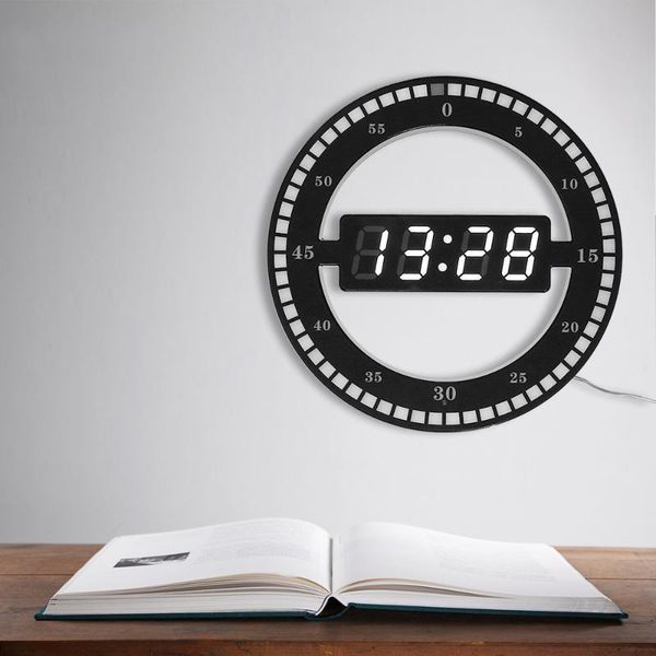 wall clocks circular poreceptive led digital clock for home / office el decoration intelligent dual-use
wall clocks circular poreceptive led digital clock for home / office el decoration intelligent dual-use